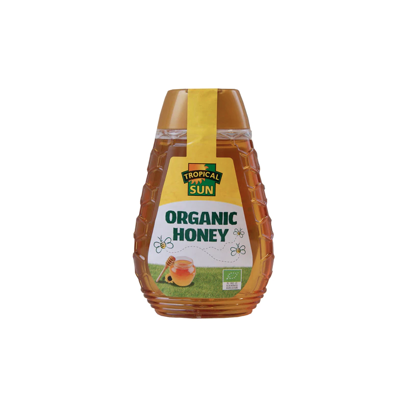 Tropical Sun Organic Honey - Squeezy Bottle