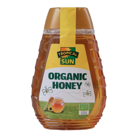 Tropical Sun Organic Honey - Squeezy Bottle