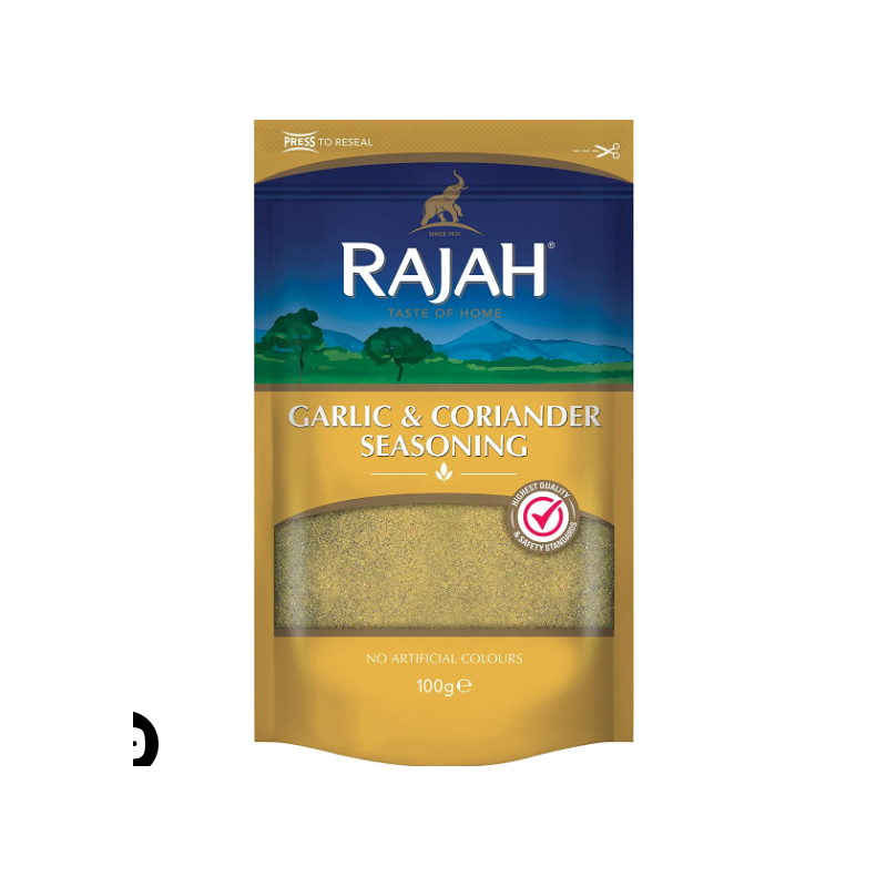 Rajah Garlic & Coriander Seasoning 100g