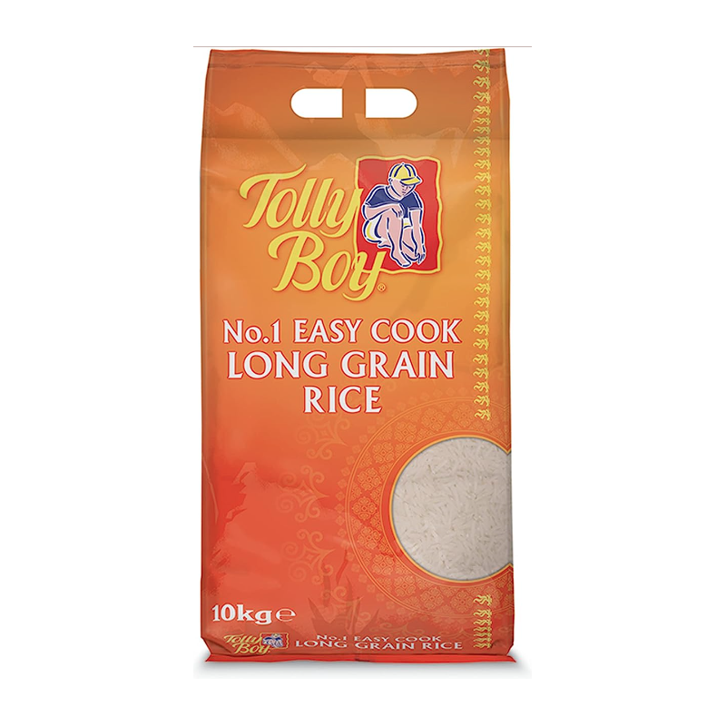 Tolly Boy Easy Cook Long Grain Rice 10kg