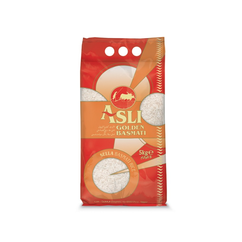 Asli Golden Sella Basmati Rice 5kg