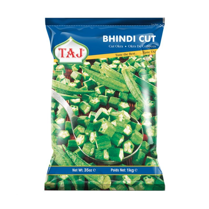 Taj Bhindi Cut Okra 1Kg