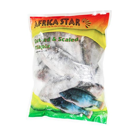 Africa Star Gutted & Scaled Tilapia 1kg