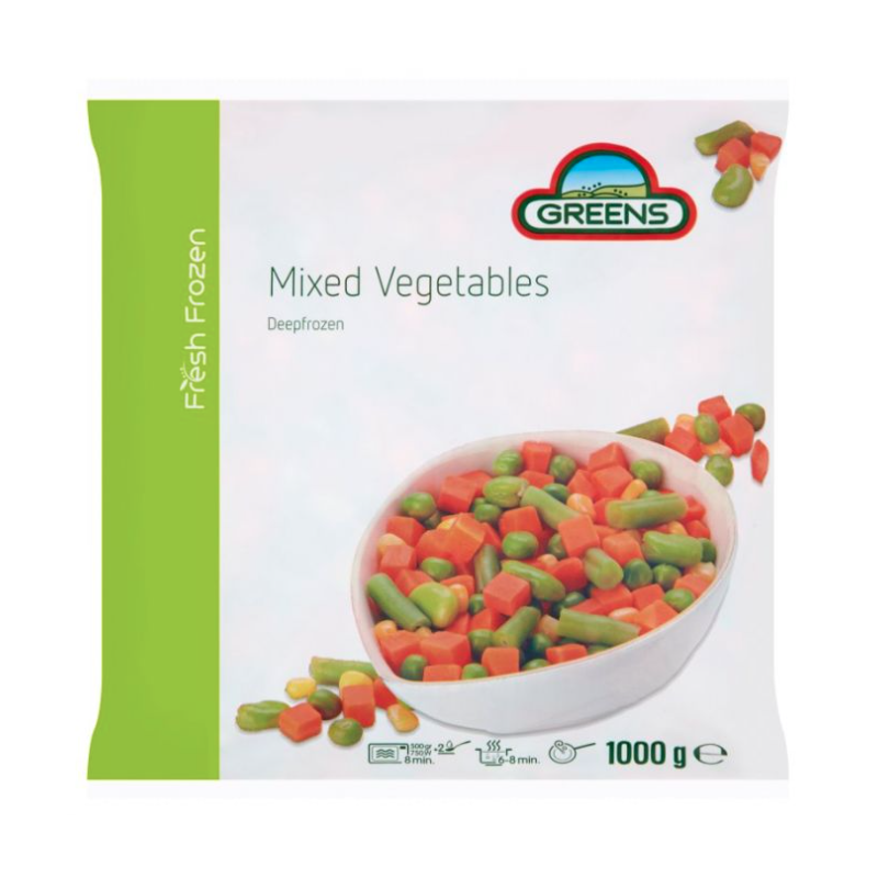 Greens Mixed Vegetables 1kg