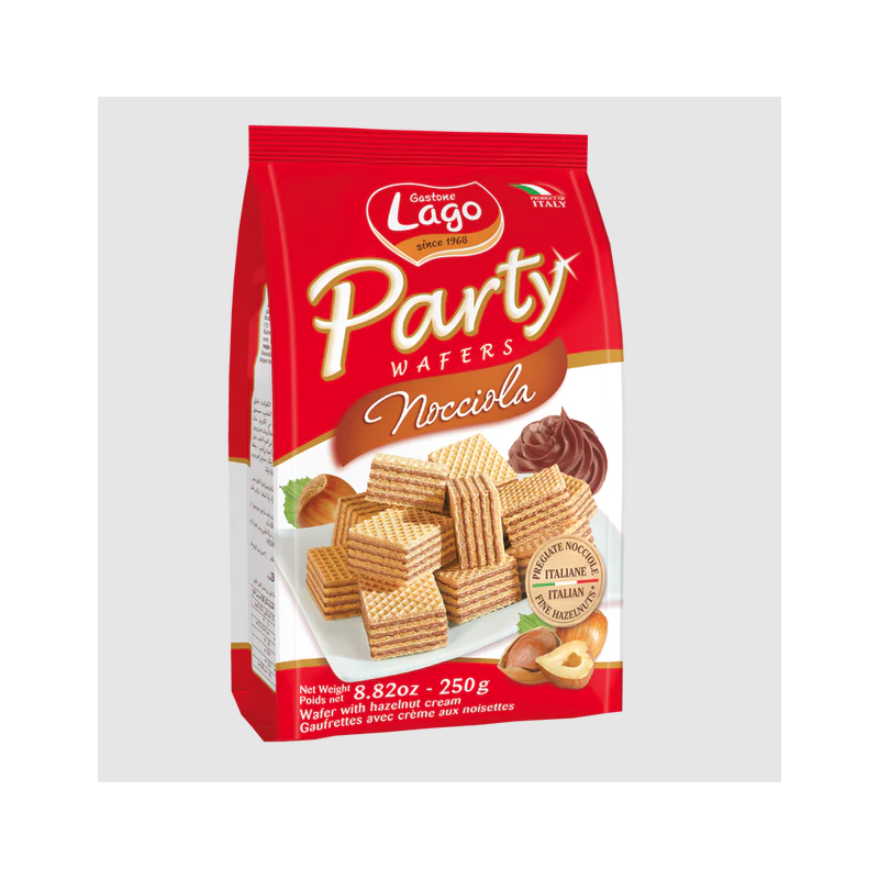 Lago Party Wafers Nocciola 250g