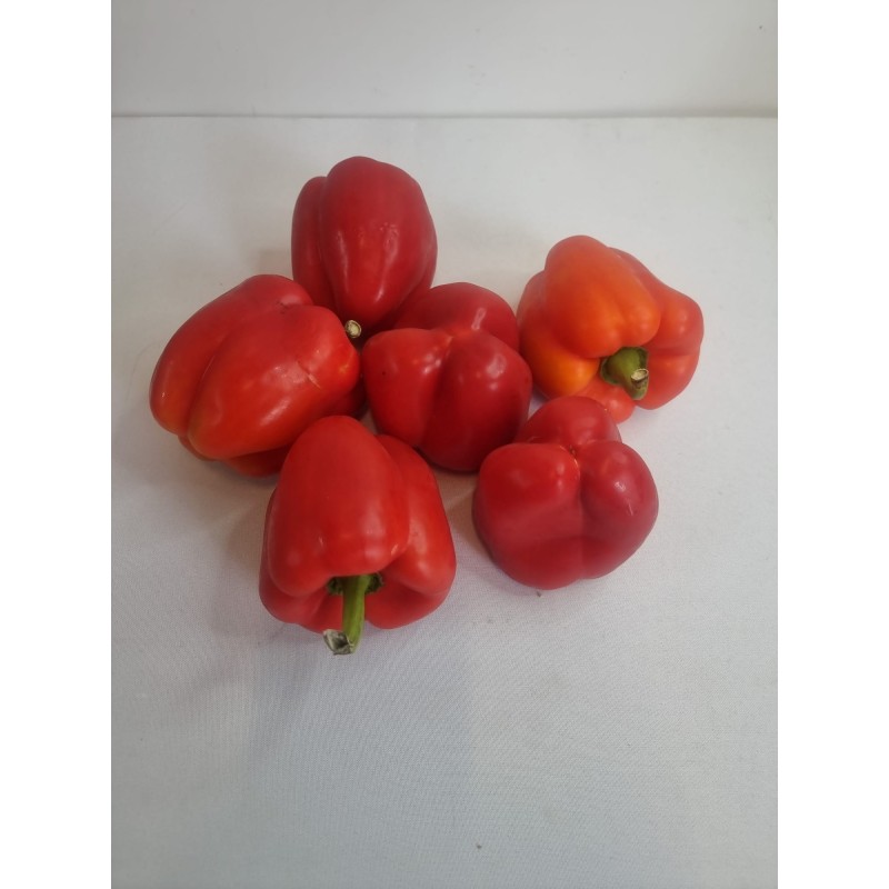 Fresh Red Cap Pepper Half Box