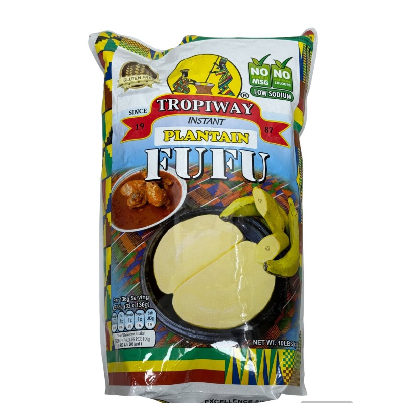 Tropiway Instant Plantain Fufu